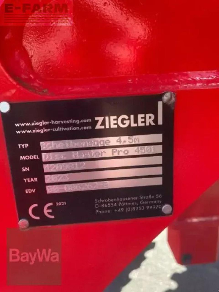 Дисковая борона Ziegler disc master pro 4501 ziegler s: фото 8 Дисковая борона Ziegler disc master pro 4501 ziegler s: фото 8
