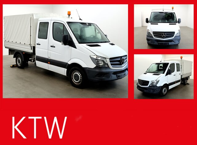 Малотоннажный бортовой грузовик, Грузопассажирский фургон MERCEDES-BENZ Sprinter 214 CDI DOKA Pritsche,Klima,EURO6: фото 1
