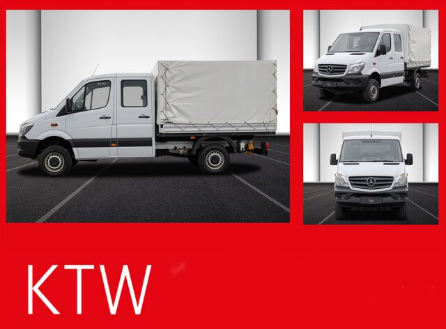 MERCEDES-BENZ Sprinter 316CDI DOKA,Allrad,Klima,AHK,TCO... - Тентованный фургон, Грузопассажирский фургон: фото 1 MERCEDES-BENZ Sprinter 316CDI DOKA,Allrad,Klima,AHK,TCO... - Тентованный фургон, Грузопассажирский фургон: фото 1