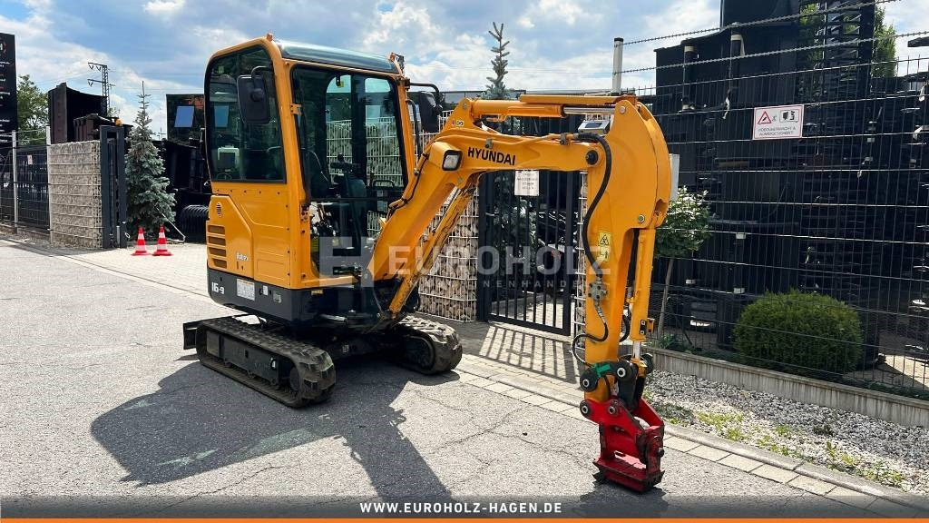 Мини-экскаватор Hyundai Minibagger Robex 16.9, Powertilt, Schnellw. MS 01: фото 19