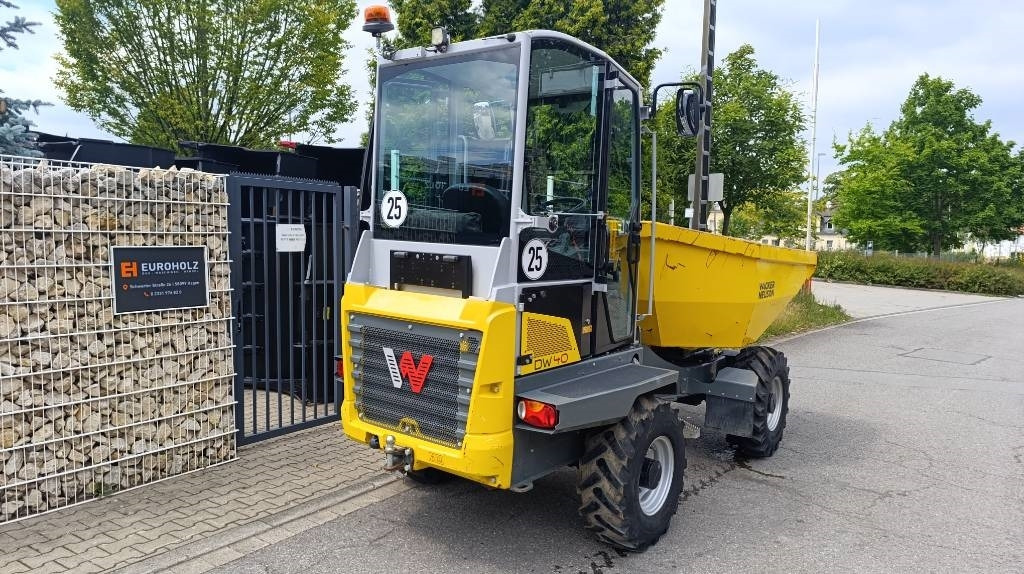 Wacker Neuson DW 40 Raddumper 2 Fahrstufen, Kabinenheizung, 4x4 - Мини-самосвал: фото 4 Wacker Neuson DW 40 Raddumper 2 Fahrstufen, Kabinenheizung, 4x4 - Мини-самосвал: фото 4