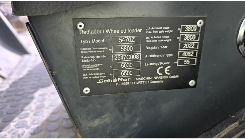 Колёсный погрузчик Schäffer 5470Z Radlader: фото 14 Колёсный погрузчик Schäffer 5470Z Radlader: фото 14