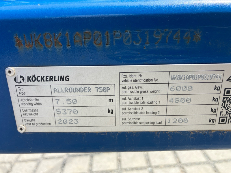 Köckerling Allrounder 750 profiline - Борона: фото 2 Köckerling Allrounder 750 profiline - Борона: фото 2