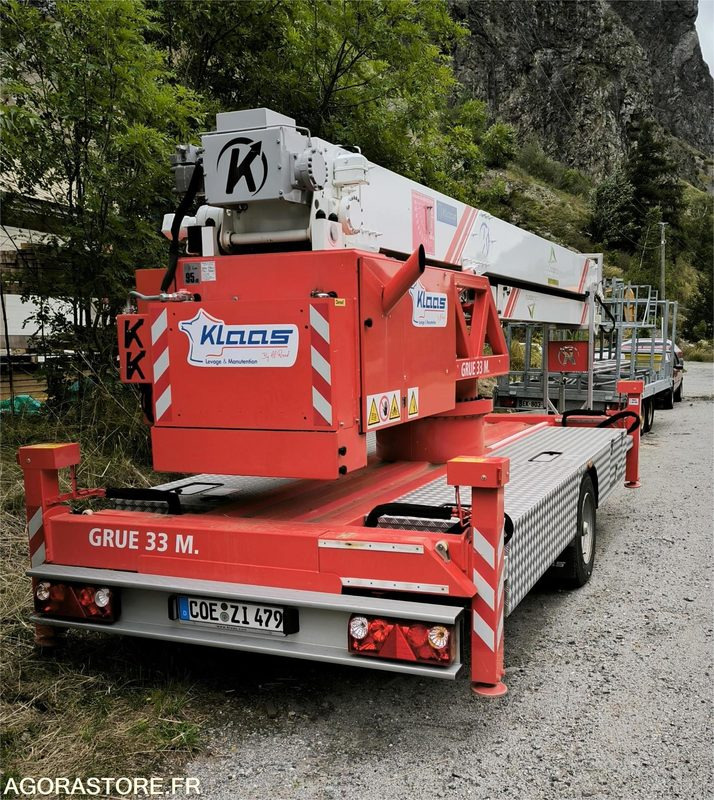 Grue Klaas K21-30 RS - 1100heures - 2024 - Быстромонтируемый башенный кран: фото 3 Grue Klaas K21-30 RS - 1100heures - 2024 - Быстромонтируемый башенный кран: фото 3