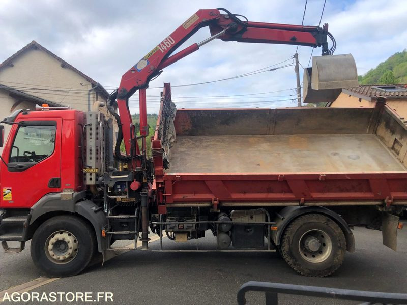 Camion Renault Kerax 340 - 755445 Kms - 2001 - Tribenne et grue - excellent état - Грузовик: фото 3 Camion Renault Kerax 340 - 755445 Kms - 2001 - Tribenne et grue - excellent état - Грузовик: фото 3