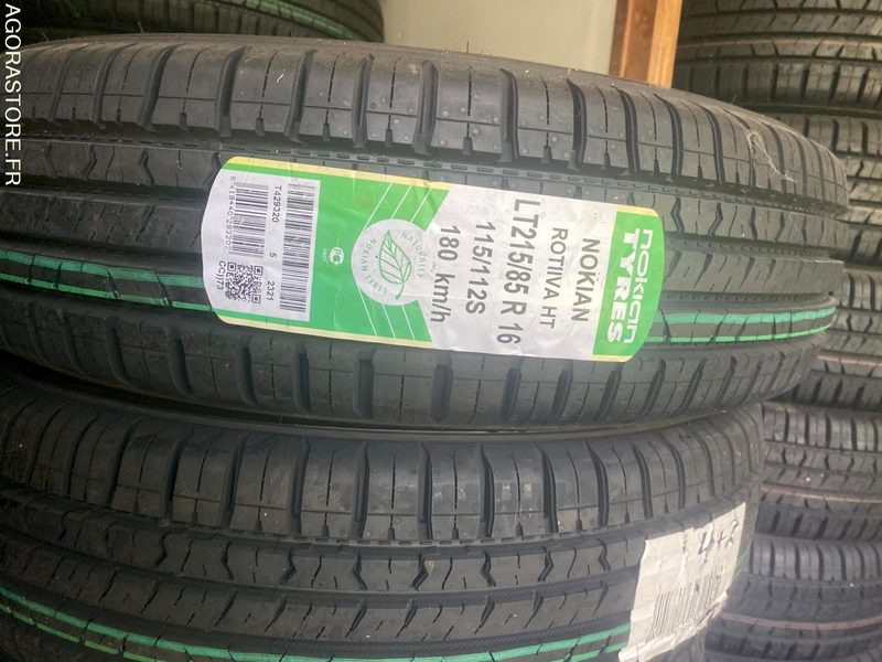 LOT DE 20 PNEUS ETE NOKIAN ROTIIVA HT LT 215/85R16 115/112S DOT 2019 (T429320) - Шина: фото 2 LOT DE 20 PNEUS ETE NOKIAN ROTIIVA HT LT 215/85R16 115/112S DOT 2019 (T429320) - Шина: фото 2