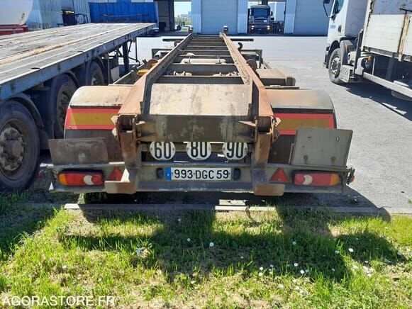 Louault R2DKA19T - Шасси прицеп: фото 1 Louault R2DKA19T - Шасси прицеп: фото 1