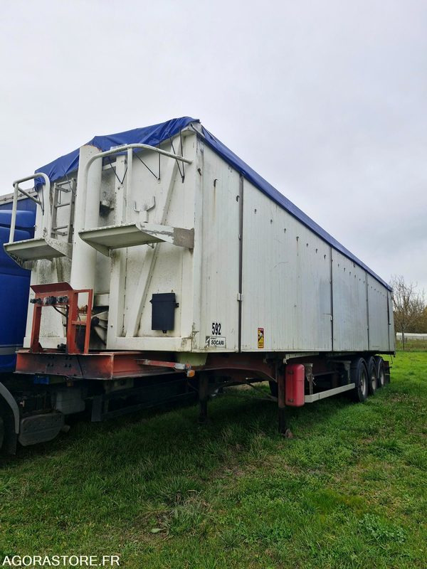 REMORQUE CEREALIERE SAMRO 70 M3 MINES FAVORABLE - Полуприцеп: фото 1 REMORQUE CEREALIERE SAMRO 70 M3 MINES FAVORABLE - Полуприцеп: фото 1