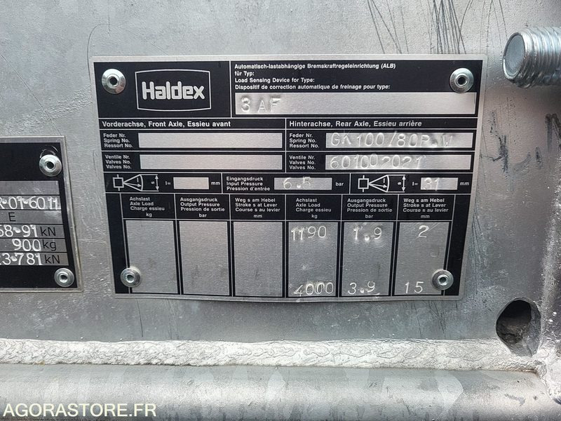 REMORQUE - Полуприцеп: фото 4 REMORQUE - Полуприцеп: фото 4