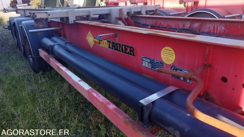 SEMI-REMORQUE SAMRO 3ESS PTE CONT ADR - CHARIOT COULISSANT - 2007 - EB-053-VL - Полуприцеп: фото 1 SEMI-REMORQUE SAMRO 3ESS PTE CONT ADR - CHARIOT COULISSANT - 2007 - EB-053-VL - Полуприцеп: фото 1