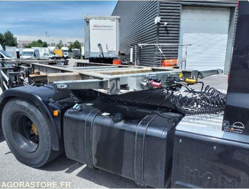 PORTE CONTAINERS 3 ESSIEUX - SAMRO - 2013 - 137358 km - Прицеп: фото 2 PORTE CONTAINERS 3 ESSIEUX - SAMRO - 2013 - 137358 km - Прицеп: фото 2