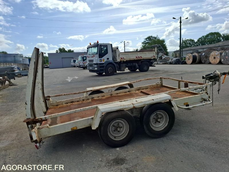 REMORQUE PORTE ENGINS PTC.3,5T DOUBLE ESSIEUX - Прицеп для спецтехники: фото 4 REMORQUE PORTE ENGINS PTC.3,5T DOUBLE ESSIEUX - Прицеп для спецтехники: фото 4