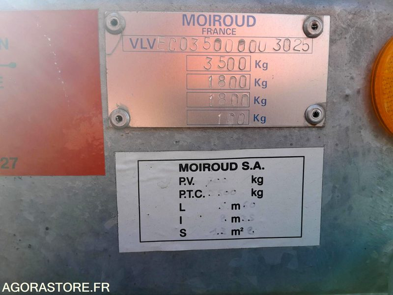 Remorque porte engin - Садовое оборудование: фото 2 Remorque porte engin - Садовое оборудование: фото 2