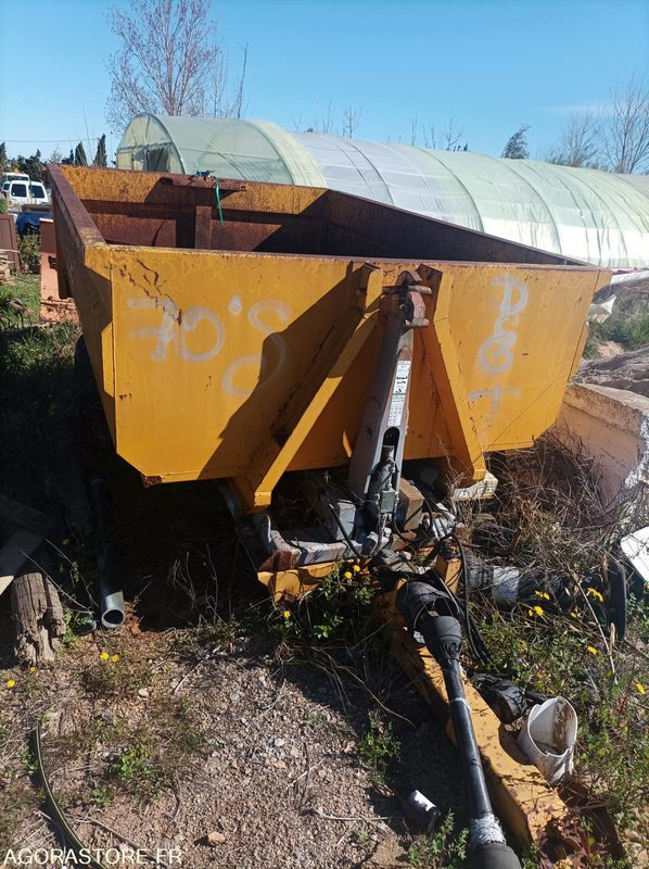 Remorque multi-caisson à bras Guima Gourdon - Сельскохозяйственная техника: фото 2 Remorque multi-caisson à bras Guima Gourdon - Сельскохозяйственная техника: фото 2