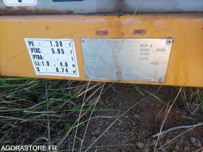 Remorque multi-caisson à bras Guima Gourdon - Сельскохозяйственная техника: фото 3 Remorque multi-caisson à bras Guima Gourdon - Сельскохозяйственная техника: фото 3