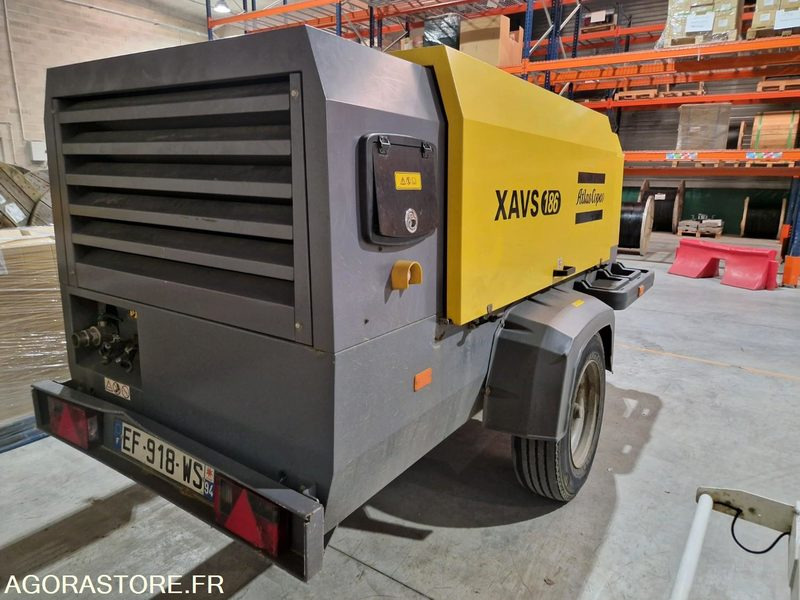 Compresseur Atlas Copco XAVS186 ST4 - 656 HEURES (EF918WS) - Строительная техника: фото 3 Compresseur Atlas Copco XAVS186 ST4 - 656 HEURES (EF918WS) - Строительная техника: фото 3