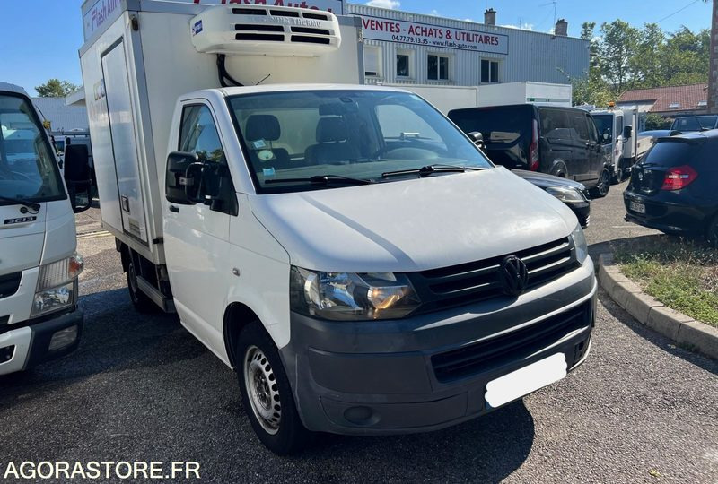 Volkswagen TRANSPORTER 2.0 TDI 140CH FRIGO DBLE COMPARTIMENT - 2013 - 154 000km - Малотоннажный рефрижератор: фото 1 Volkswagen TRANSPORTER 2.0 TDI 140CH FRIGO DBLE COMPARTIMENT - 2013 - 154 000km - Малотоннажный рефрижератор: фото 1