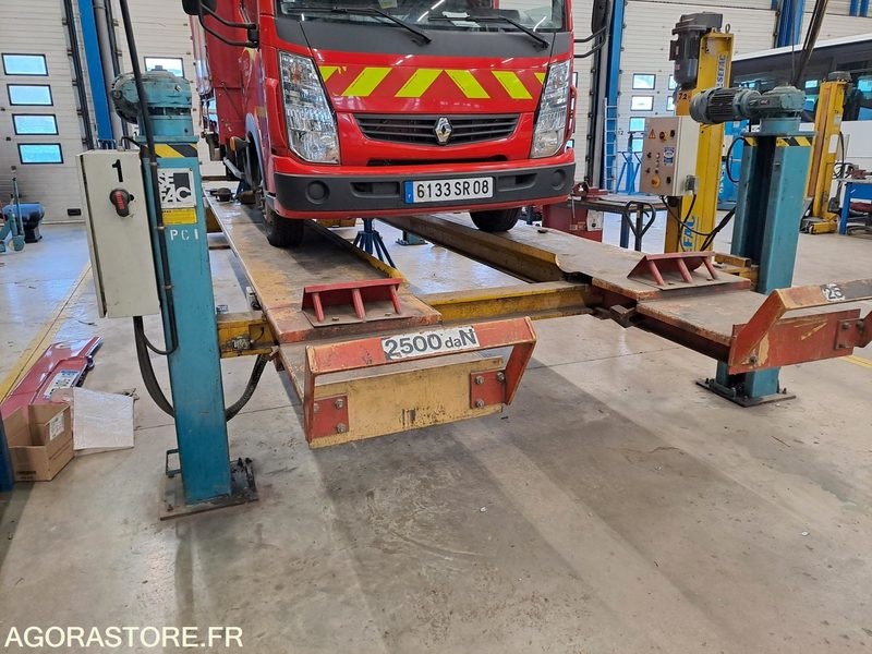 Pont élévateur à plateformes suspendues 16 tonnes à démonter sur place - Инструмент/ Оборудование: фото 1 Pont élévateur à plateformes suspendues 16 tonnes à démonter sur place - Инструмент/ Оборудование: фото 1