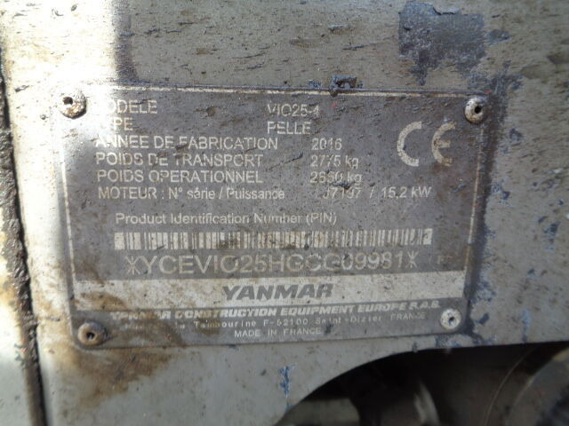 Мини-экскаватор Yanmar VIO 25-4: фото 9