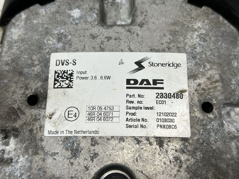 DAF Camera, left side - Электрическая система для Грузовиков: фото 5 DAF Camera, left side - Электрическая система для Грузовиков: фото 5