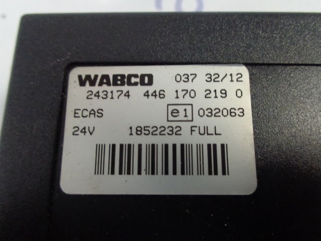 DAF ECAS control unit - Блок управления для Грузовиков: фото 3 DAF ECAS control unit - Блок управления для Грузовиков: фото 3