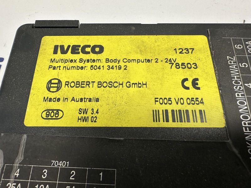 Iveco Multiplex System Body Computer 2 - Блок управления для Грузовиков: фото 3 Iveco Multiplex System Body Computer 2 - Блок управления для Грузовиков: фото 3