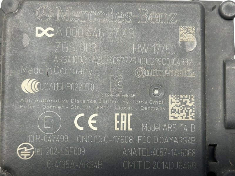 Mercedes-Benz distronic, radar sensor - Сенсор для Грузовиков: фото 4 Mercedes-Benz distronic, radar sensor - Сенсор для Грузовиков: фото 4