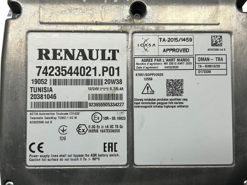 Блок управления для Грузовиков Renault Telematic GateWay TGW2.1: фото 6