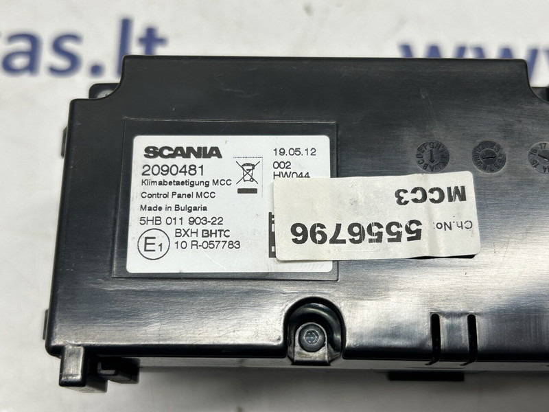Scania control panel MCC3 - Часть системы кондиционирования для Грузовиков: фото 3 Scania control panel MCC3 - Часть системы кондиционирования для Грузовиков: фото 3