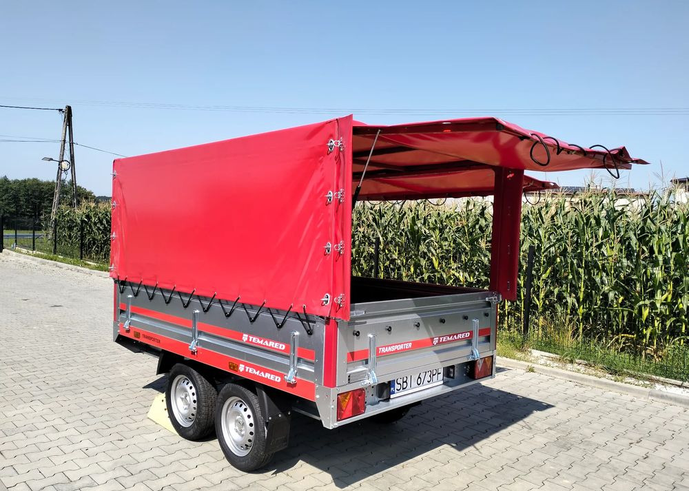 TEMARED 2osie 750kg straż strażacka pożarnicza - Прицеп бортовой/ Платформа: фото 4 TEMARED 2osie 750kg straż strażacka pożarnicza - Прицеп бортовой/ Платформа: фото 4