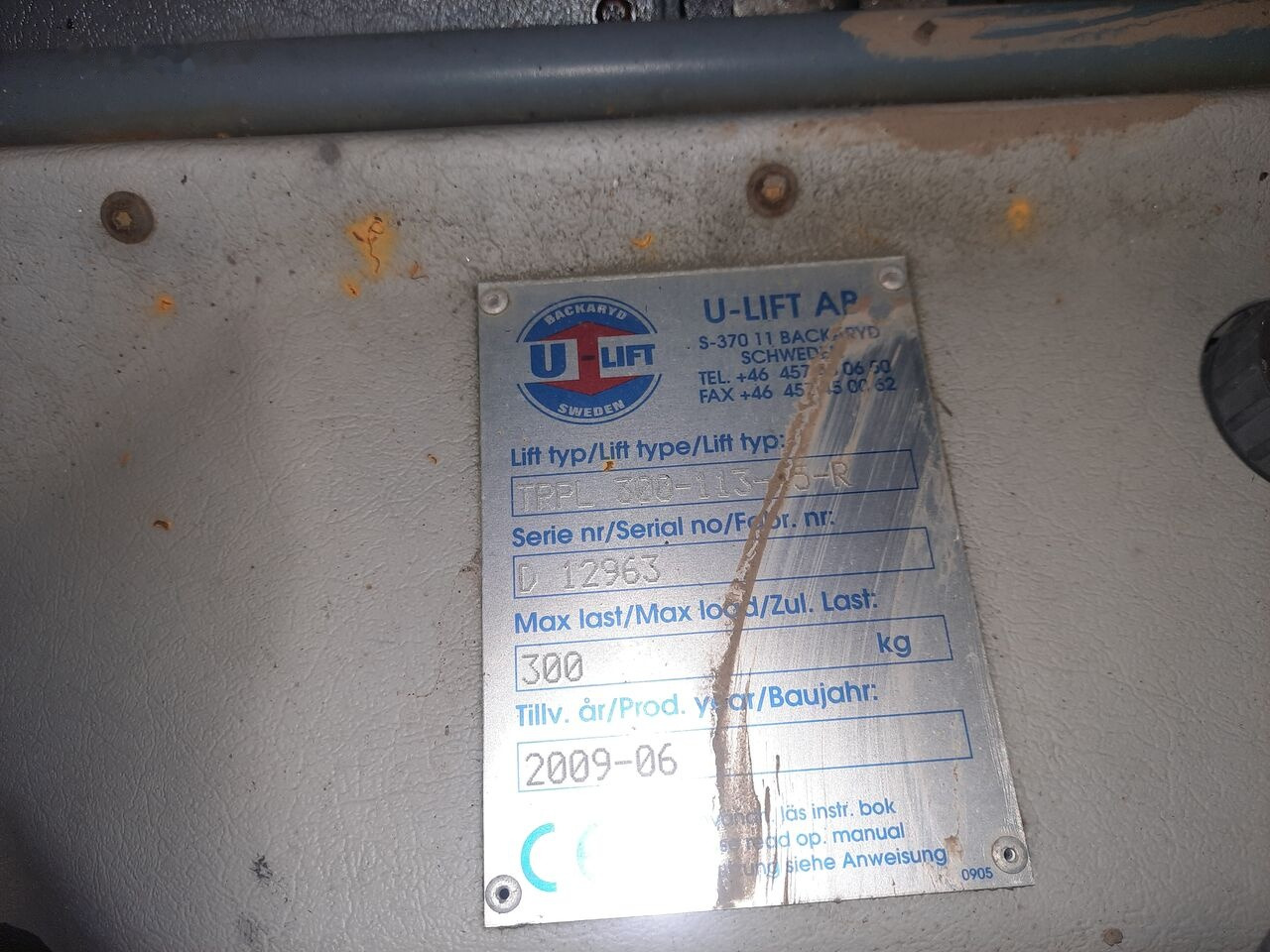 U-LIFT AP S370 TRPL 300-113 Volvo - Кузов и экстерьер для Автобусов: фото 4 U-LIFT AP S370 TRPL 300-113 Volvo - Кузов и экстерьер для Автобусов: фото 4