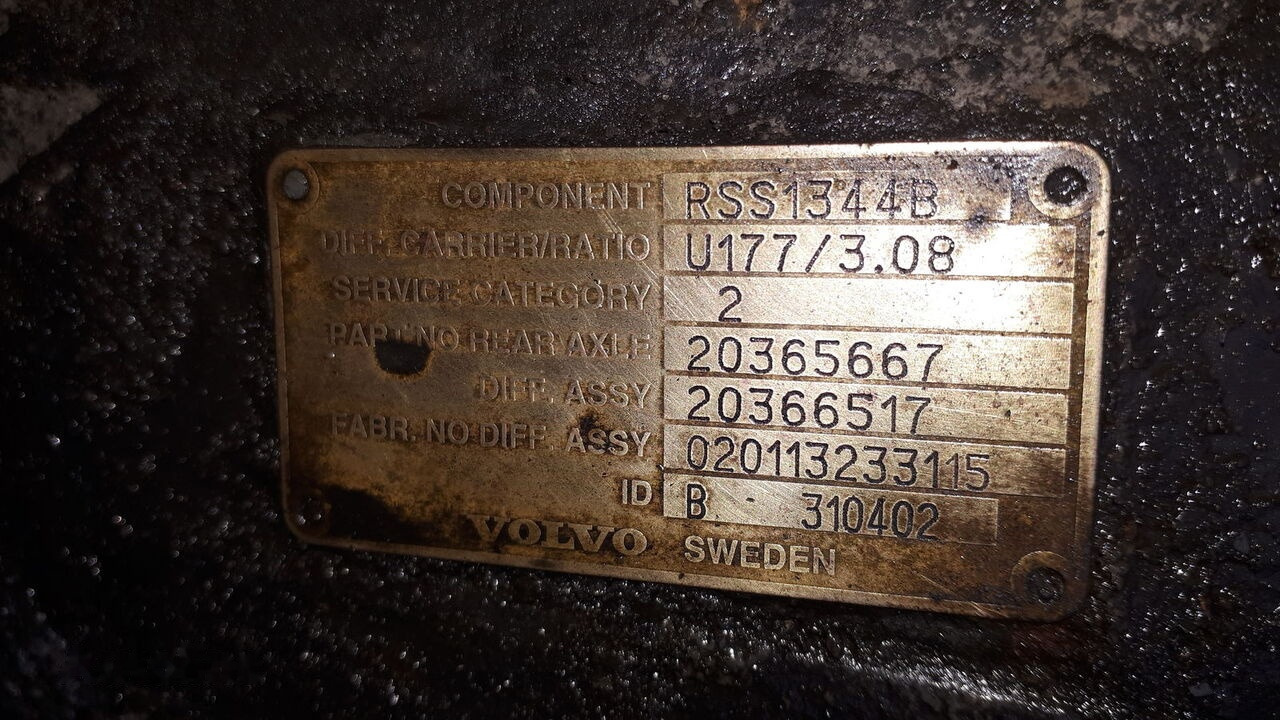 Volvo MS17X.- 2.85/ 3.08 .\5.29\ 5.63. Volvo FH12\ FH-13 truck - Дифференциал для Грузовиков: фото 2 Volvo MS17X.- 2.85/ 3.08 .\5.29\ 5.63. Volvo FH12\ FH-13 truck - Дифференциал для Грузовиков: фото 2