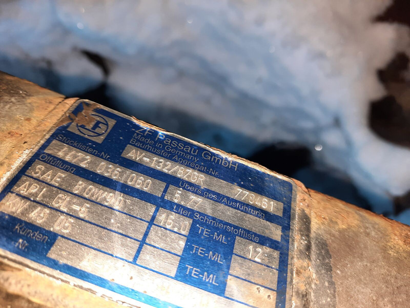 Volvo шестерни бортовой передачи ZF в лизинг Volvo шестерни бортовой передачи ZF: фото 7