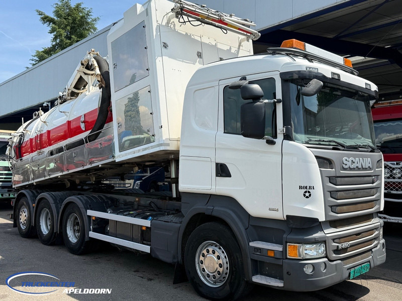 Scania R490 Euro 6, Rolba Inox / Edelstahl, 8x4 - Ассенизатор: фото 1 Scania R490 Euro 6, Rolba Inox / Edelstahl, 8x4 - Ассенизатор: фото 1