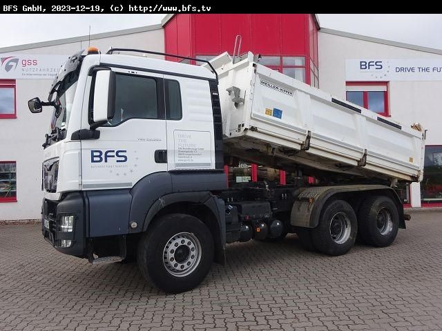 MAN TGS 26.500 6x4 BB MEILLER Bordmatik links, Motor - Самосвал: фото 2 MAN TGS 26.500 6x4 BB MEILLER Bordmatik links, Motor - Самосвал: фото 2