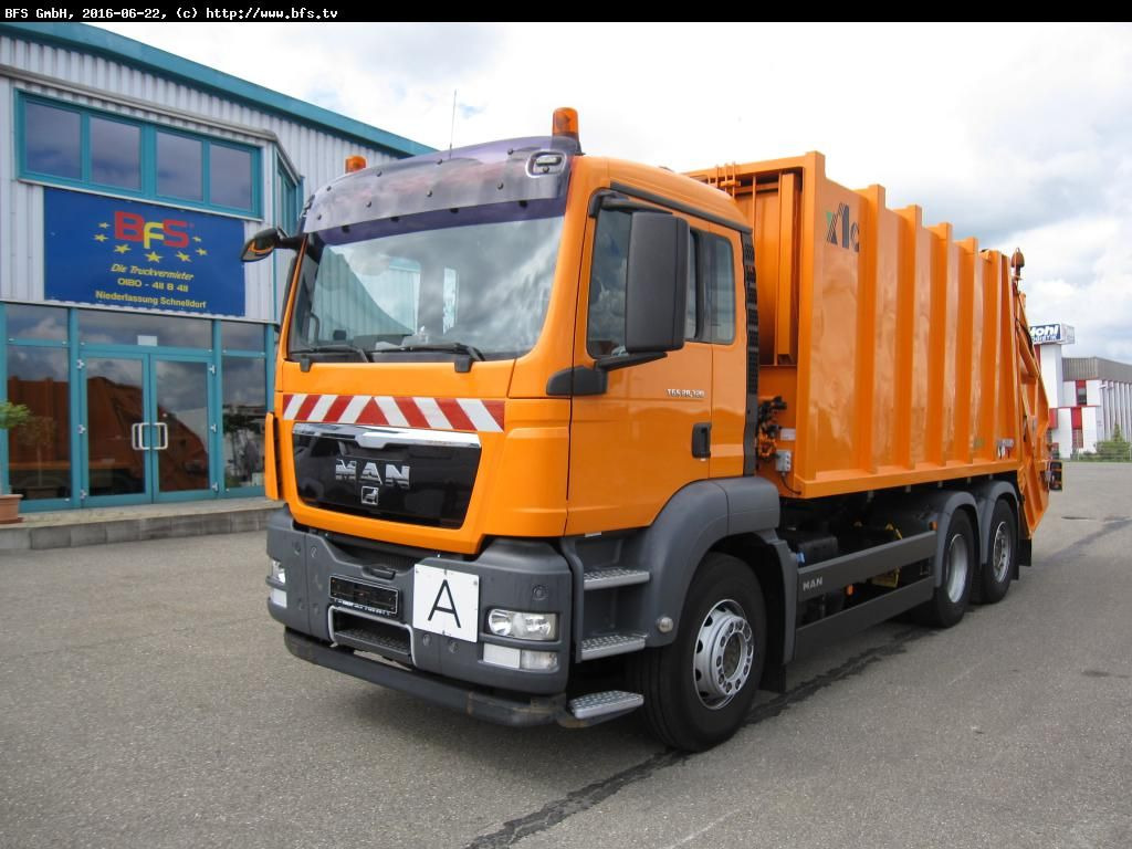 MAN TGS 28.320 6x2-4 BL Sperrmüll Haller M21 x1 C oh - Мусоровоз: фото 1 MAN TGS 28.320 6x2-4 BL Sperrmüll Haller M21 x1 C oh - Мусоровоз: фото 1