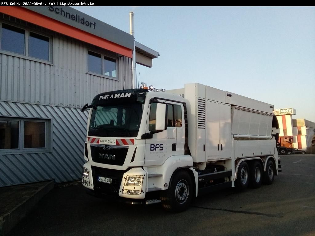 MAN TGS 35.510 8X4-4 BL RSP Saugbagger - Ассенизатор: фото 1 MAN TGS 35.510 8X4-4 BL RSP Saugbagger - Ассенизатор: фото 1