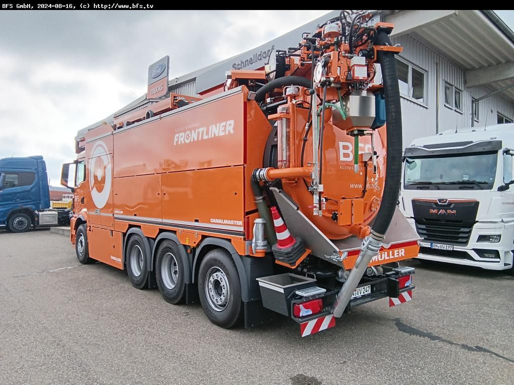 MAN TGS (TG3) 35.510 8x4-4 BL CH Canalmaster F 135 E - Ассенизатор: фото 3 MAN TGS (TG3) 35.510 8x4-4 BL CH Canalmaster F 135 E - Ассенизатор: фото 3