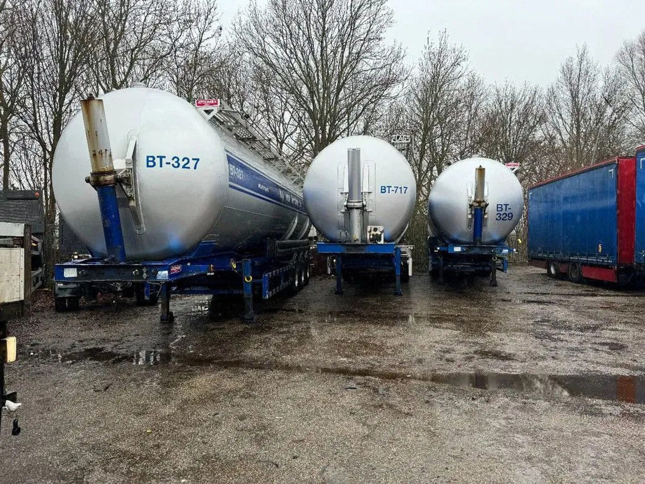 Atcomex 10 UNITS - 3 AXLE KIPPER BULK 1 COMP. 60 - Полуприцеп цистерна для сыпучих грузов: фото 1 Atcomex 10 UNITS - 3 AXLE KIPPER BULK 1 COMP. 60 - Полуприцеп цистерна для сыпучих грузов: фото 1