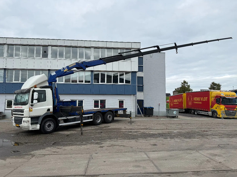 DAF CF 85 6X2 EURO 5 + HMF 37 TON/M + REMOTE CONTROL - Грузовик бортовой/ Платформа, Автоманипулятор: фото 3 DAF CF 85 6X2 EURO 5 + HMF 37 TON/M + REMOTE CONTROL - Грузовик бортовой/ Платформа, Автоманипулятор: фото 3