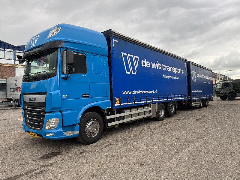 DAF XF 460 6X2 EURO 6 + HERTOGHS HANGER - Тентованный грузовик: фото 1 DAF XF 460 6X2 EURO 6 + HERTOGHS HANGER - Тентованный грузовик: фото 1