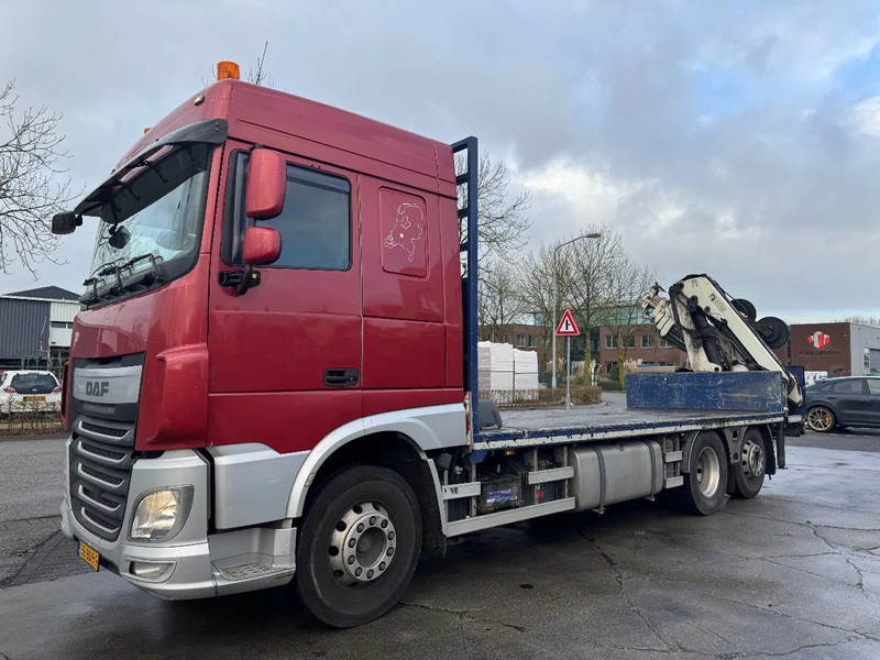 DAF XF 510 6X2 EURO 6 + HIAB 166 HI PRO + REMOTE CONTROL - Грузовик бортовой/ Платформа, Автоманипулятор: фото 2 DAF XF 510 6X2 EURO 6 + HIAB 166 HI PRO + REMOTE CONTROL - Грузовик бортовой/ Платформа, Автоманипулятор: фото 2