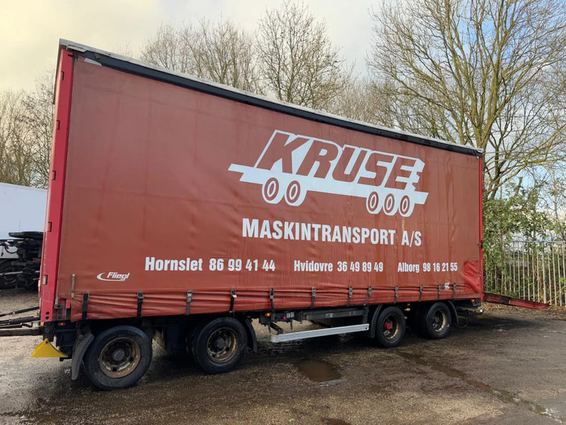 Fliegl VPS 320 HYDRAULIC RAMP 3,15 M 4X BPW AXLE UOPLYST - Тентованный прицеп: фото 2 Fliegl VPS 320 HYDRAULIC RAMP 3,15 M 4X BPW AXLE UOPLYST - Тентованный прицеп: фото 2