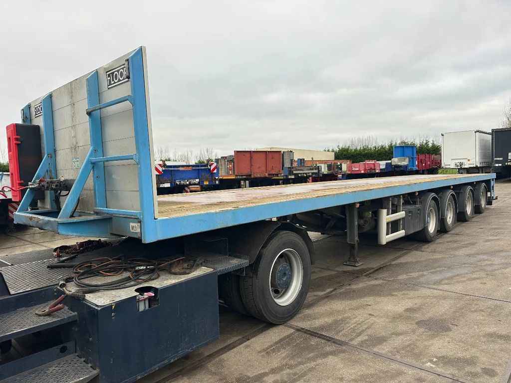 Floor 2 AXLE STEERING an 2 LIFT AXLE - Полуприцеп бортовой/ Платформа: фото 1 Floor 2 AXLE STEERING an 2 LIFT AXLE - Полуприцеп бортовой/ Платформа: фото 1