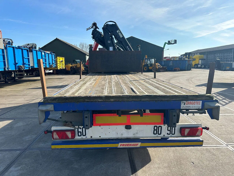 Полуприцеп бортовой/ Платформа Fruehauf MET HIAB 122E-3 REMOTE CONTROLE, 2014: фото 8