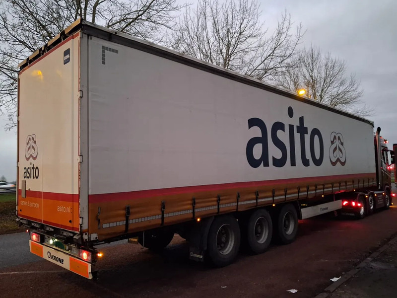 Krone SD - 3 AXLE + ALU BORDEN + SLIDING ROOF - Тентованный полуприцеп: фото 3 Krone SD - 3 AXLE + ALU BORDEN + SLIDING ROOF - Тентованный полуприцеп: фото 3