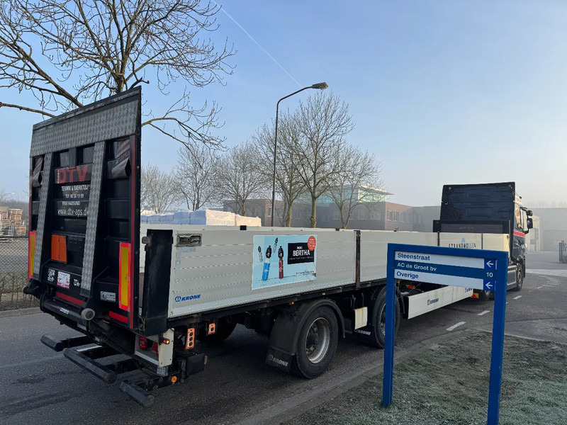 Krone SZ - 2 AXLE BPW + STEERING + ZEPRO Z 2500-150 MA LIFT - Полуприцеп бортовой/ Платформа: фото 2 Krone SZ - 2 AXLE BPW + STEERING + ZEPRO Z 2500-150 MA LIFT - Полуприцеп бортовой/ Платформа: фото 2