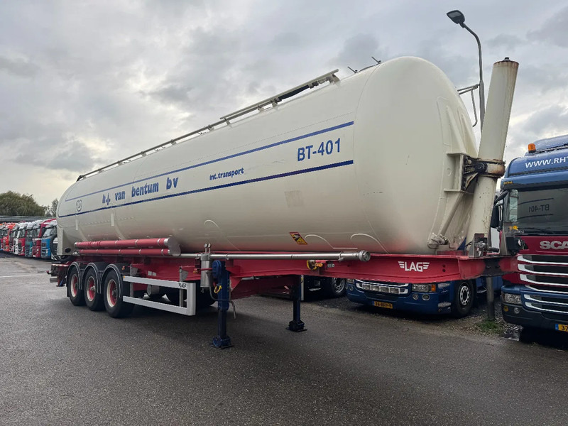 LAG O-3-39 - 61.000 LITER - TIPPER BULK - 3 AXLE - BPW - Полуприцеп-цистерна: фото 1 LAG O-3-39 - 61.000 LITER - TIPPER BULK - 3 AXLE - BPW - Полуприцеп-цистерна: фото 1