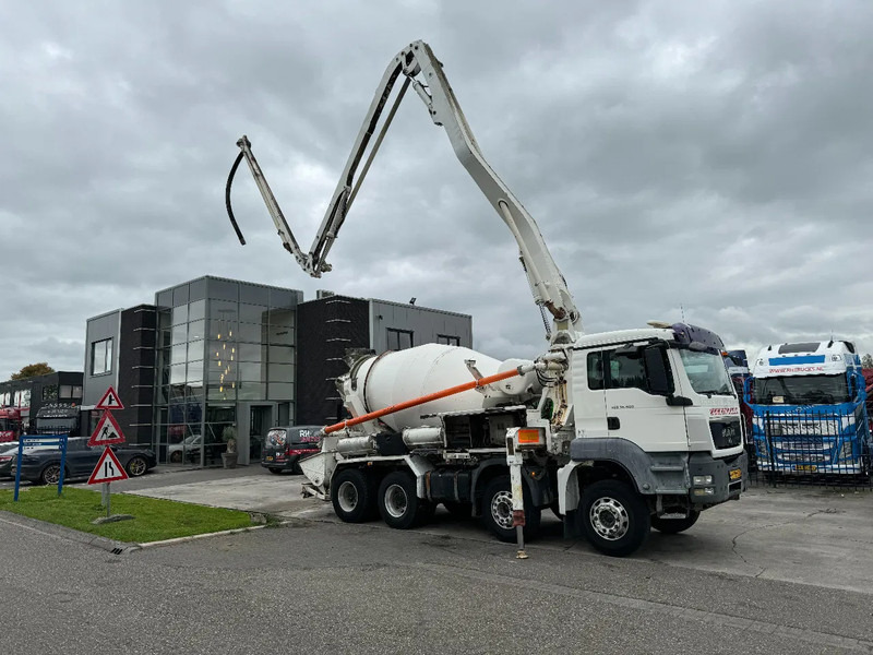 MAN TGS 35.400 8X4 PUTZMEISTER PUMP 21-3 + LIEBHERR MIXER - Автобетононасос: фото 5 MAN TGS 35.400 8X4 PUTZMEISTER PUMP 21-3 + LIEBHERR MIXER - Автобетононасос: фото 5