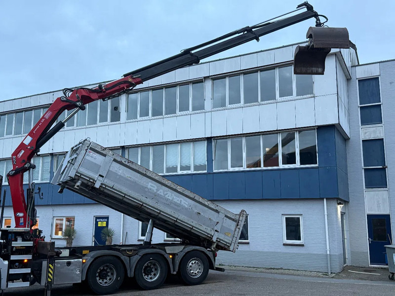 MAN TGS 35.480 8X4 + HMF 2420-K3 REMOTE + TIPPER - Самосвал, Автоманипулятор: фото 3 MAN TGS 35.480 8X4 + HMF 2420-K3 REMOTE + TIPPER - Самосвал, Автоманипулятор: фото 3